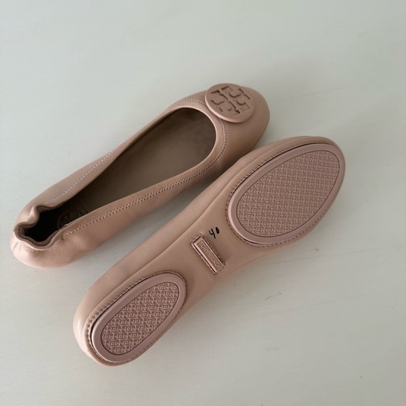 Tory Burch Minnie Travel Ballet Flats 9.5 - Picture 2 of 8